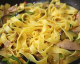 レッド・ツナとタイカレーでフェットチーネ作り方7写真