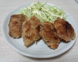 ソース不要！豚こま肉の味噌味カツ作り方6写真