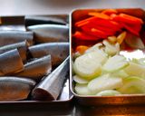 骨までやわらか〜！サンマのトマト煮作り方1写真