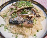 土鍋で秋刀魚の炊き込みご飯作り方8写真
