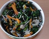ほうれん草とひじきの梅鰹和え作り方5写真