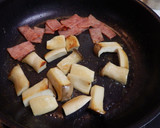 エリンギとベーコンのバター炒め作り方2写真