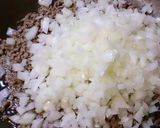 合挽肉のクミン炒めと生野菜のサラダ作り方5写真
