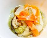 秋野菜の甘酢餡掛け作り方2写真