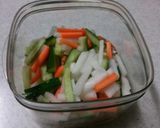 野菜がいっぱい食べられる♪甘酢漬け作り方3写真