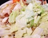 具沢山♪鶏団子の豆乳スープ♪作り方3写真