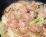 具沢山♪鶏団子の豆乳スープ♪作り方5写真