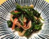 ほうれん草とカニカマでもう一品♪♪作り方5写真