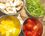 残りご飯で簡単★きのこのリゾット作り方1写真