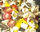 残りご飯で簡単★きのこのリゾット作り方4写真
