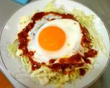 レトルトハンバーグのロコモコ丼♡作り方8写真