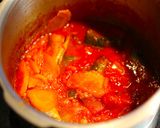 骨までやわらか〜！サンマのトマト煮作り方6写真