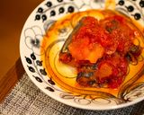 骨までやわらか〜！サンマのトマト煮作り方7写真