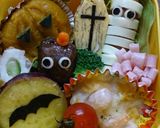 ☆★2013ハロウィンキャラ弁★☆作り方1写真
