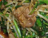男のロマンだ！俺の肉ニラもやし野菜炒め！作り方18写真