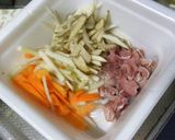 肉入り金平味噌作り方1写真