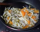 肉入り金平味噌作り方2写真