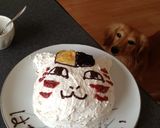 ニャンコ先生ケーキ作り方9写真