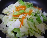 キャベツとアンチョビのペペロンチーノ仕立作り方5写真