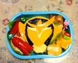 キャラ弁☆簡単☆仮面ライダー鎧武☆ガイム作り方14写真