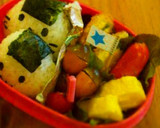 どんぐりウインナー　幼稚園弁当おかず作り方3写真