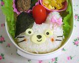 キャラ弁☆ねこちゃん☆作り方6写真