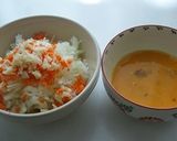 チンゲン菜の中華チャーハン作り方1写真