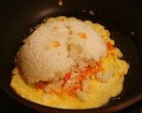チンゲン菜の中華チャーハン作り方2写真