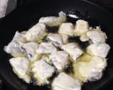ケチャップ味なの♪鱈のあんかけ作り方1写真