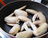 白だし┃手羽先のあまざけ煮込み作り方2写真