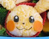 キャラ弁 ピカチュウ作り方5写真