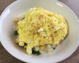 リコッタチーズのふわとろオムライス作り方10写真