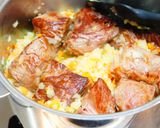 牛肉の赤ワイン煮作り方4写真