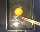 簡単！卵1つで卵焼き～お弁当にも♪作り方1写真