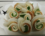 ちくわと大葉とチーズでくるくる巻き作り方4写真