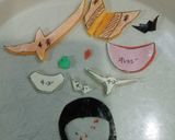 仮面ライダーガイム☆キャラ弁作り方2写真