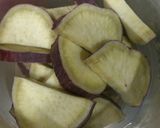 簡単！ さつまいものハチミツレモン煮作り方1写真