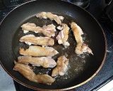 かぼちゃとチキンと舞茸のソテー作り方2写真