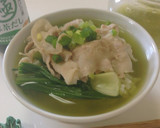 豚しゃぶと青梗菜の極抹茶だし茶漬け作り方3写真