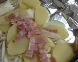 きのことじゃがいものホイル焼き作り方3写真