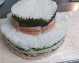 誕生日お寿司ケーキ作り方11写真