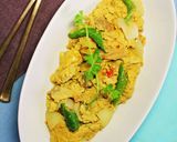レッド・ツナとタイカレーでフェットチーネ作り方9写真