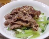 牛ポン丼作り方4写真