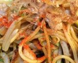パスタ麺de焼きそば作り方6写真