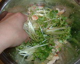 鶏ささみとキャベツのごま酢和え作り方4写真