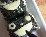 海苔切りなし！トトロおにぎり時短ver作り方2写真