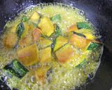 揚げかぼちゃのカラメル煮♪作り方6写真