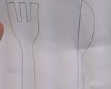 ナイフとフォーククッキー(＊´°Å°｀)作り方14写真