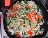 ごま油風味★牛肉と野菜の炒め物作り方2写真