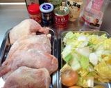 ピリ辛!若鶏と白菜のカレースープ作り方1写真
